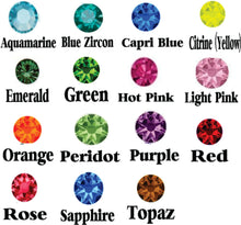 Load image into Gallery viewer, Eagles Heart Rhinestone Sirt Guitar