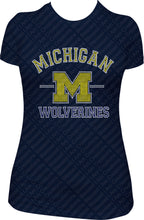 Load image into Gallery viewer, Michigan Rhinestone Shirt

