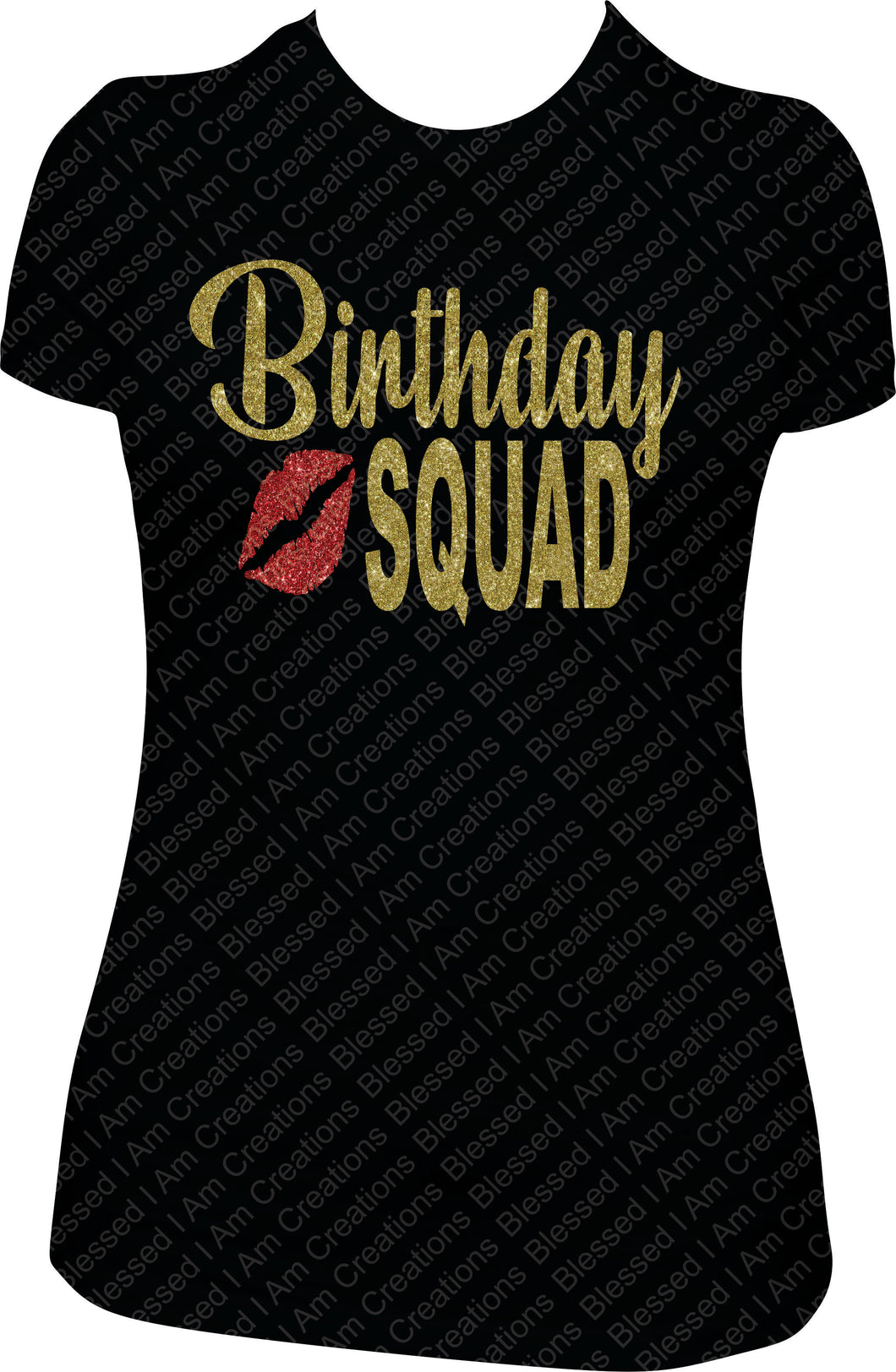 Birthday Squad Shirt, Birthday Crew Shirt, Bling Birthday Squad Shirt