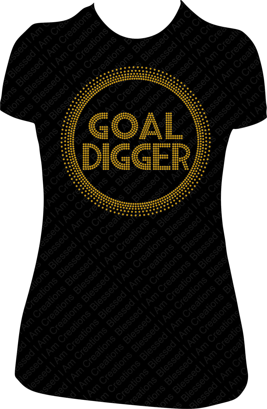 Goal Digger Rhinestone Shirt